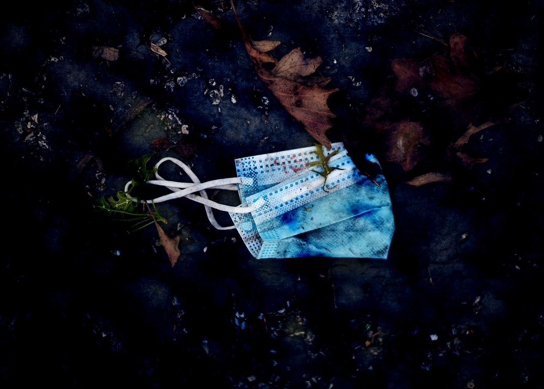discarded mask