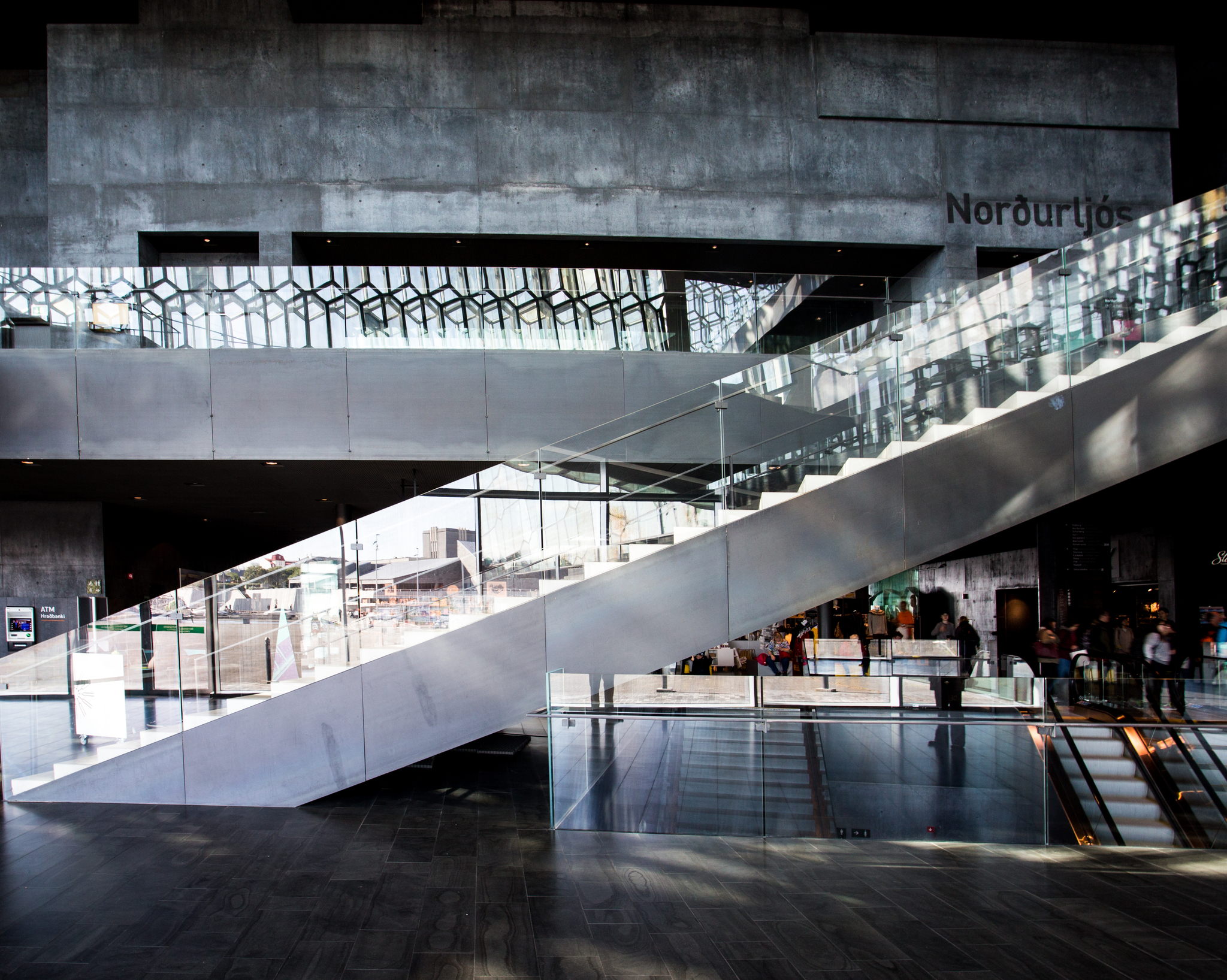 harpa concert hall - interior