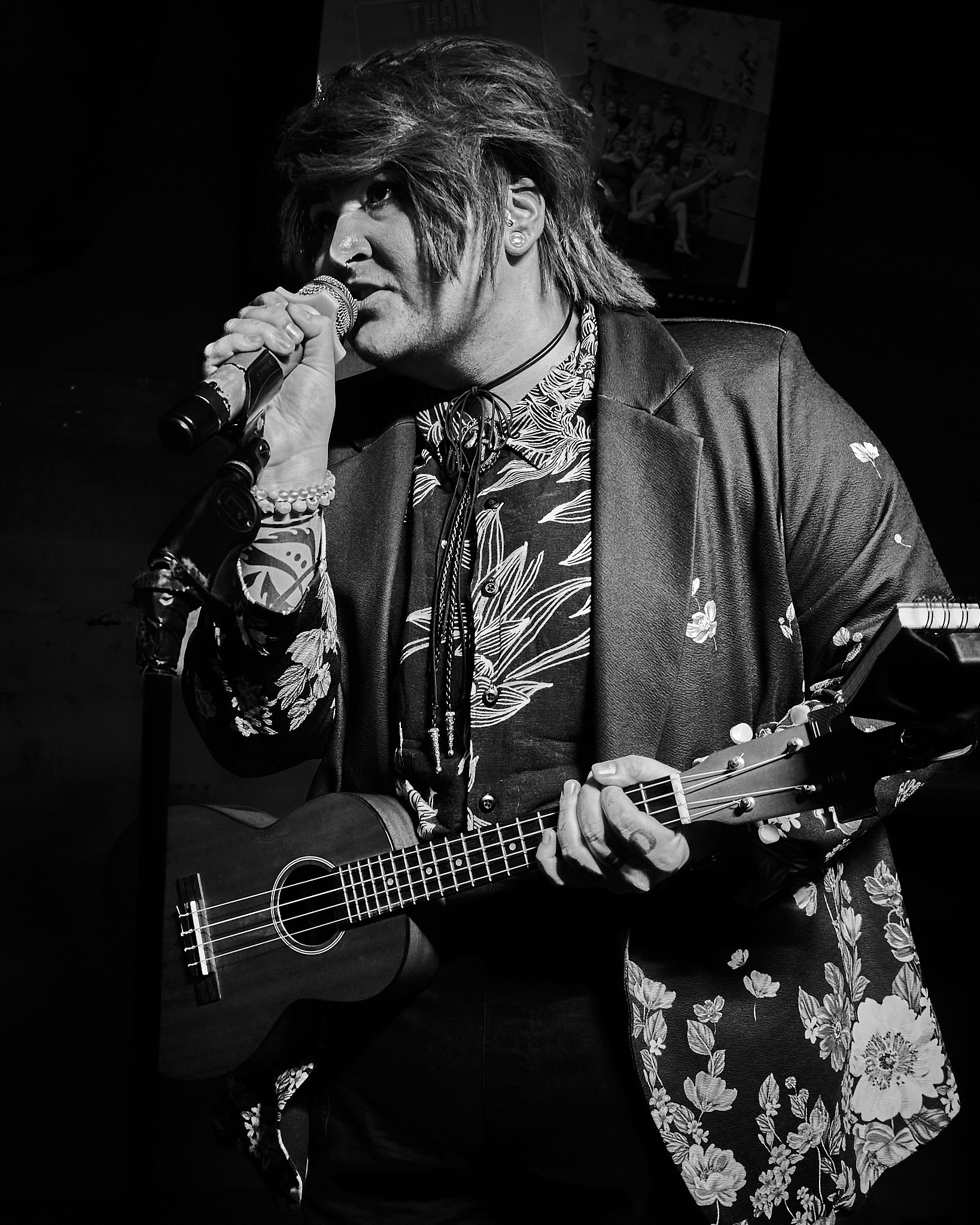 Microphone and Ukulele